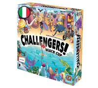 Asmodee - Challengers: Beach Cup - Gioco da Tavolo a Torneo | Divertente Carte da Gioco di Gestione del Mazzo Tipo Rubabandiera - 1-8 Giocatori - 8+ Anni - 45 Minuti - Edizione Italiana