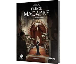 Asmodee - Chiamata DE Cthulhu: LA Farce Macabre - Giochi da tavolo - Gioco d'avventura - Libro-Gioco - a partire dai 14 anni - da 1 a 6 giocatori - 45 min - Edge Entertainment - Versione Italiana