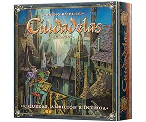Asmodee - Ciudadelas Clásico, Gioco da tavolo (Edge Entertainment EDGCTD01), colori/modelli assortiti (versione spagnola)