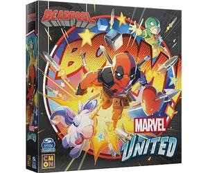Asmodee Cmon Marvel United: Dead Pool - Giochi da Tavolo, Giochi di Carte, Gioco cooperativo - Gioco per Adulti e Bambini dai 14 Anni - da 1 a 4 Giocatori - Versione Francese