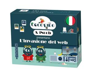 Asmodee - COCO RIDO: L'INVASIONE DEL WEB - Carte da Gioco Irriverenti | Divertente Gioco da Tavolo per Adulti a Tema Black Humor - 3+ Giocatori - 18+ Anni - 10-30 Minuti - Edizione Italiana