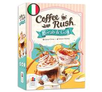 Asmodee - Coffee Rush: Grab & Go - Party Game di Carte Tascabile | Gioco da Tavolo Strategico di Gestione Risorse a Tema Caffetteria - 1-6 Giocatori - 8+ Anni - 15 Minuti - Edizione Italiana