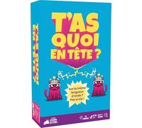 Asmodee - Cosa hai in testa? - Exploding Kittens - Giochi da tavolo - Gioco di lettere e parole - Atmosfera cooperativa o competitiva - 10 Anni e + - 3 Giocatori e + - 15 Min - Versione Italiana