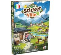Asmodee - Cozy Stickerville, Gioco da Tavolo, Gioco Narrativo e Cooperativo, Gioco Legacy, 8+ Anni, 1-6 Giocatori, 60 min, Edizione in Italiano