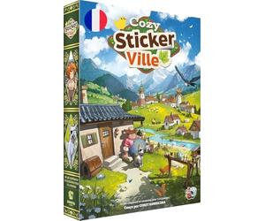 Asmodee - Cozy Stickerville - Unexpected Games - Gioco narrativo cooperativo Legacy - A partire da 8 anni - Personalizzabile - Versione italiana