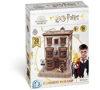 Asmodee CubicFun, Harry Potter Boutique Ollivander, Produttori di Bacchette, Gioco di Costruzione, Puzzle 3D, 66 Pezzi, a Partire da 8 Anni HPP51069