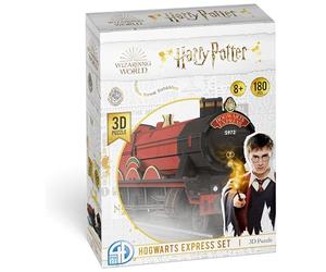 Asmodee - CubicFun | Harry Potter Hogwarts Express | Gioco di costruzione | Puzzle 3D | 180 pezzi | a partire da 8 anni | 150 minuti