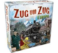 Asmodee - Days Of Wonder 200098 - ”Zug um Zug Europa” (lingua italiana non garantita) - versione tedesca
