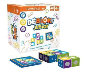 Asmodee Déblok Junior Gioco di Logica 3D 40 Sfide Progressivi 4+