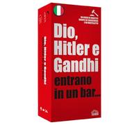 Asmodee - DIO, HITLER E GANDHI ENTRANO IN UN BAR - Carte da Gioco | Divertente Party Game di Dibattito per Serate tra Amici - 3+ Giocatori - 14+ Anni - 45 Minuti - Edizione Italiana