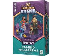 USAopoly | Disney Sorcerer's Arena: Cambio di marea | Espansione | Gioco da tavolo strategico per adulti e giovani | A partire da 13 anni | Da 2 a 4 Giocatori | 35 Minuti per partita | Italiano