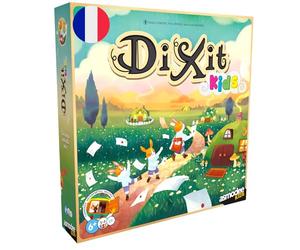 Asmodee - Dixit Kids - Libellud - Gioco cooperativo per bambini - Gioco da tavolo in famiglia - Carte immagini illustrate - Da 6 anni - 3 a 6 giocatori - 25 min - Versione francese.