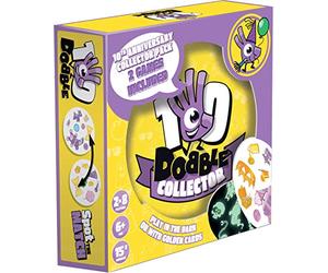 Asmodee , Dobble 10th Anniversary Collector Edition , Card Game , Ages 6+ , 2-8 Players , 15 Minutes Playing Time