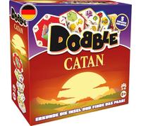 asmodee, Dobble Catan, Zygomatic, gioco di famiglia, 2-6 giocatori, 8+ anni, 15 minuti, tedesco