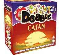 asmodee, Dobble Catan, Zygomatic, gioco di famiglia, 2-6 giocatori, 8+ anni, 15 minuti, tedesco