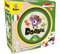Asmodee Dobble Dinosauri, Eco-Sleeve, Divertente Gioco da Tavolo per Tutta la Famiglia, 2-8 Giocatori, 6+ Anni, Edizione in Italiano