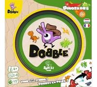 Asmodee| Dobble Dinosauri | Gioco di Carte | Famiglia | Veloce | Gioco di Osservazione e Riflessi | 2-8 Giocatori | Da 6 Anni | 15 Minuti | Scatola di Metallo con 55 Carte | versione FR/NL