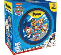 Asmodee - Dobble: Paw Patrol, leuk kaartspel voor de hele familie, Eco-Sleeve, 2-8 spelers, 4+ jaar, Italiaanse Editie Bij Dobble hebben twee kaarten altijd maar één symbool gemeen. Het is aan jou om