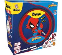 Asmodee - DOBBLE Spiderman - Gioco di osservazione e riflessi - Gioco Famiglia Marvel - da 6 Anni - 2 a 8 Giocatori - 15 Min - Versione francese