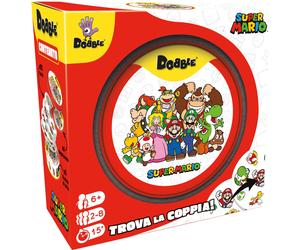 Asmodee: Dobble Super Mario, Eco-Sleeve, Divertente Gioco da Tavolo per Tutta la
