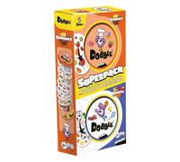 Asmodee, Dobble Superpack, versione DE, gioco di famiglia per 2-8 giocatori dai 6 anni, gioco di risposta veloce con 15 minuti di tempo per partita, multilingue