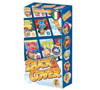 Asmodee - DUCK & COVER - Carte da Gioco | Gioco da Tavolo Divertente per Tutta la Famiglia - 2-7 Giocatori - 8+ Anni - 20 Min. - Ed. Multilingua (Italiano Incluso)