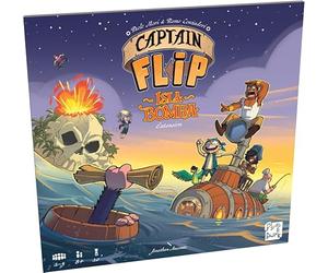 Asmodee - Estensione Captain Flip Isla Bomba - Play Punk - Gioco da tavolo Famiglia - 8 Anni - 2-5 Giocatori - 20 Min - Versione Italiana