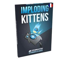 Asmodee - Estensione: IMPLODING Kittens - Versione francese - Gioco d'atmosfera per bambini dai 7 anni - Gioco da tavolo con carte detonatori - 2-6 giocatori - 15 min - Exploding Kittens