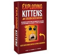 Asmodee Exploding Kittens Edizione Gatto Ratero, Esclusivo, Gioco per Bambini e Adulti a partire da 7 anni, No Fish Gattini, Da 2 a 5 Giocatori, 15 Minuti per Partita, Spagnolo
