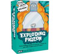 Asmodee - Exploding Pigeon - Gioco d'atmosfera familiare - Exploding Kittens - Dai 7 anni - 3 giocatori e + - 10 min - con piccione sonoro - Piccione Party in famiglia - Versione francese