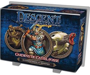 Asmodee Fantasy Flight Games | Descent Viaggio nell'oscurità - Estensione Eroi e Mostri Guardiani di Castel-Fosse - Seconda edizione