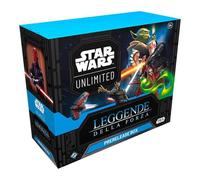 Asmodee FFG Star Wars: Unlimited Gioco di Carte Collezionabili Leggende della Forza - Scatola Pre-release - Contiene 6 buste - Dai 12 anni, 2+ giocatori - Versione italiana
