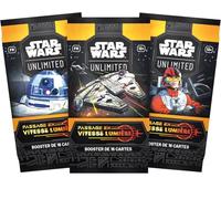 Asmodee - FFG - Star Wars Unlimited, Gioco di carte collezionabili - Passaggio in velocità luce: Booster di 16 carte - Gioco da tavolo - per adulti e bambini dai 12 anni - Versione francese