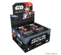 Asmodee FFG - Star Wars: Unlimited Trading Card Game - Ceneri dell'Impero - Display Booster (24 Booster Pack) - GCC per bambini e adulti, età 12+, 2+ giocatori, 20 minuti - Tedesco