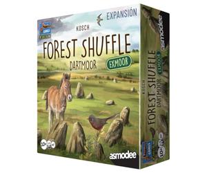 Asmodee Forest Shuffle Dartmoor Exmoor, espansione del gioco da tavolo di strategia e natura, nuove specie di piante e animali, a partire dai 10 anni, da 2 a 5 giocatori, 60 minuti, spagnolo