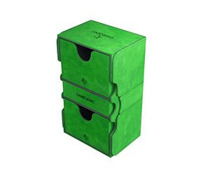 Asmodee Gamegenic GGS20029ML Stronghold 200-Card Convertible Deck Box, Green