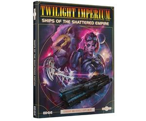 Asmodee Genesys Gioco di ruolo Ships of The Shattered Empire SOURCEBOOK - Twilight Imperium Starship & Vehicle Guides, Fantascienza Fantasy Game per bambini e adulti, età 14+, 2-6 giocatori, 4+ ore