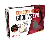 Asmodee- Gioco, Colore Multi-Colored, d. Exploding Kittens - Good vs Evil, EXKD0027 - versione tedesca