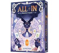 Asmodee - Gioco di carte All in: Predictions, gioco di strategia bluffing del destino, lungimiranza e probabilità, divertimento in famiglia frenetico per bambini e adulti, età 10+, 2-5 giocatori, 30