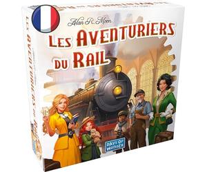 Asmodee - Gli AVENTURIERI della Ferrovia: Stati Uniti - Gioco di Base - Gioco da tavolo e strategia per bambini a partire dagli 8 anni - Asso d'oro - 2-5 Giocatori - Francese - Days of Wonder