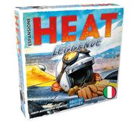 Asmodee - HEAT: LEGGENDE - Espansione Gioco da Tavolo Heat | Gioco da Tavola Adrenalinico con Gare di Automobili da Corsa - 1-5 Giocatori - 10+ Anni - 60 Minuti - Edizione Italiana