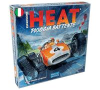 Asmodee - Heat: Pioggia Battente - Espansione Gioco da Tavolo | Gioco da Tavola Adrenalinico e Dinamico di Corse Automobilistiche - 1+ Giocatori - 10+ Anni - 60 Minuti - Edizione Italiana