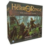 Fantasy Flight Games, Il Signore degli Anelli: viaggio attraverso la Terra di Mezzo, gioco di base, gioco di esperti, Dungeon Crawler, 1-5 giocatori, dai 14+ anni, 60+ minuti - versione tedesca