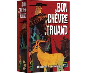 Asmodee - Igiari - Le Bon, La Chevre ET Le Truand - Giochi da tavolo - Gioco di carte e Bluff a partire dai 14 anni - 2-5 giocatori - 45 min - Versione francese