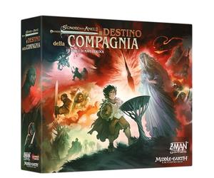 Asmodee - Il Signore degli Anelli: Il Destino della Compagnia, Gioco da Tavolo Collaborativo con Sistema Pandemic, Gioco da Tavolo Strategico, 1-5 Giocatori, 14+ Anni, 60-150 min, Edizione in Italiano