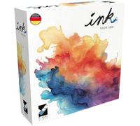 Asmodee, Ink, Final Score Games, gioco di famiglia strategico e artistico, da 1 a 4 giocatori, dai 8 anni in su, da 30 a 45 minuti, versione tedesca