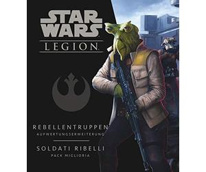 Asmodee Italia- Star Wars: Legion Gioco da Tavolo espansione Soldati Ribelli (Pack Miglioria) Edizione in Italiano, 10249