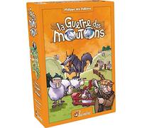 Asmodee - La guerra delle pecore - Gioco da tavolo per bambini dagli 8 anni - Divertente gioco di strategia - Proteggi il tuo gregge dal lupo - da 2 a 4 giocatori - 30 minuti - Versione francese - Lui