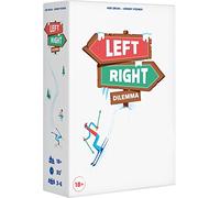 Asmodee - LEFT RIGHT DILEMMA - Gioco di Carte per Adulti - Dilemmi Giantati, Indovina le risposte dei tuoi compagni di squadra - Gioco d'atmosfera cooperativo - 3-6 giocatori - 30 Min- Versione