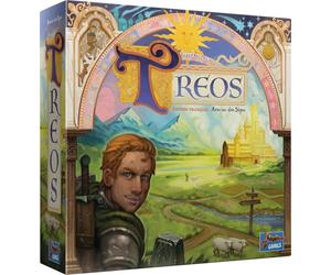 Asmodee - Lookout Games - TREOS - Giochi da tavolo - Giochi da tavolo - Gioco Famiglia e Bambini a partire dai 10 anni - 2-4 giocatori - 30 min - Versione italiana